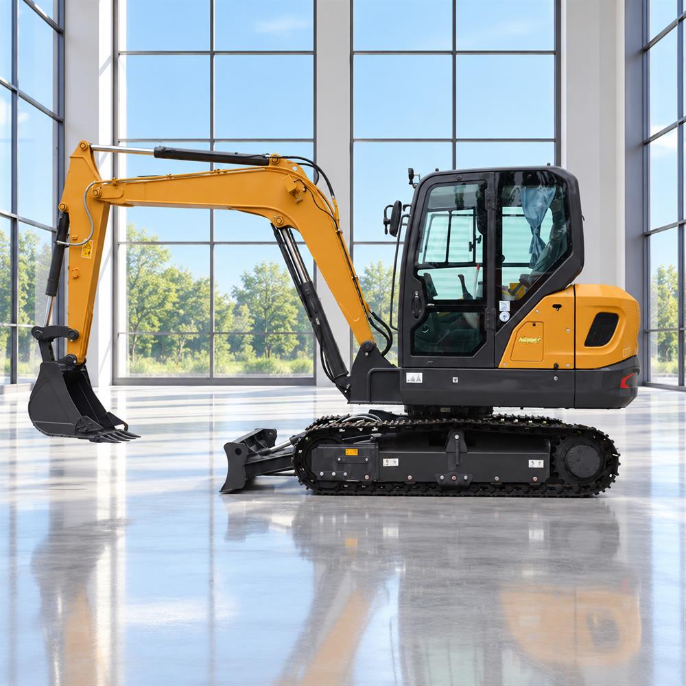 Farming Jobs - Kleine graafmachine met CE-keurmerk, Euro-dieselmotor, compacte