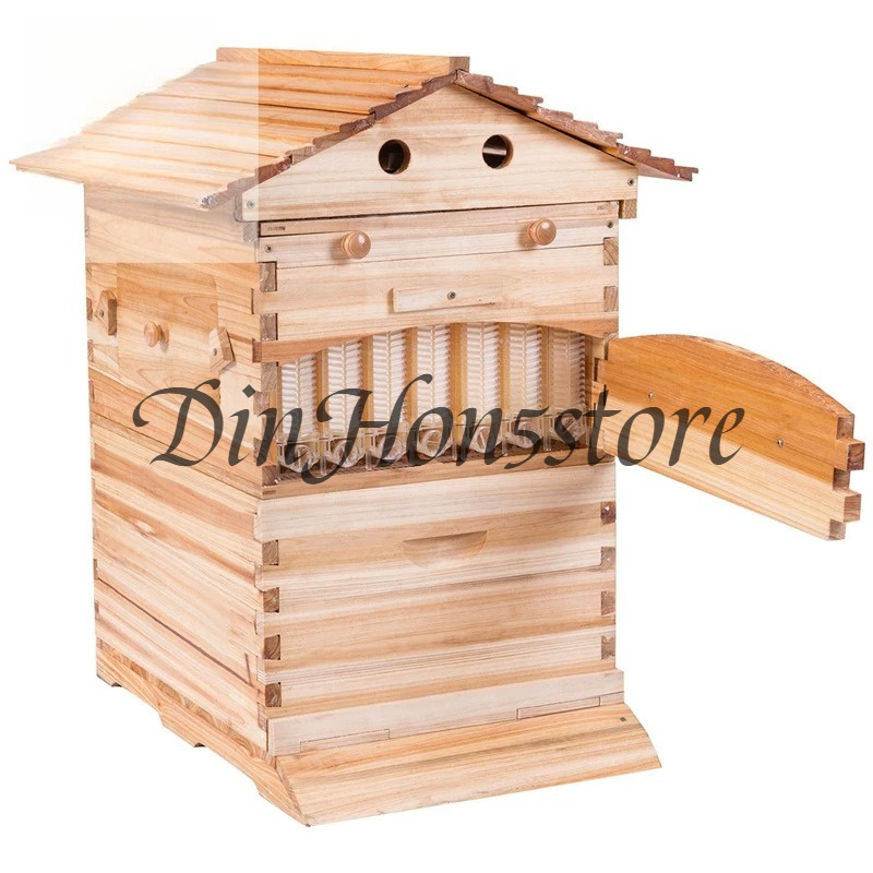 Beehive Frame Wax - Imkerijuitrusting: Honingraat van gewaxt cederhout met