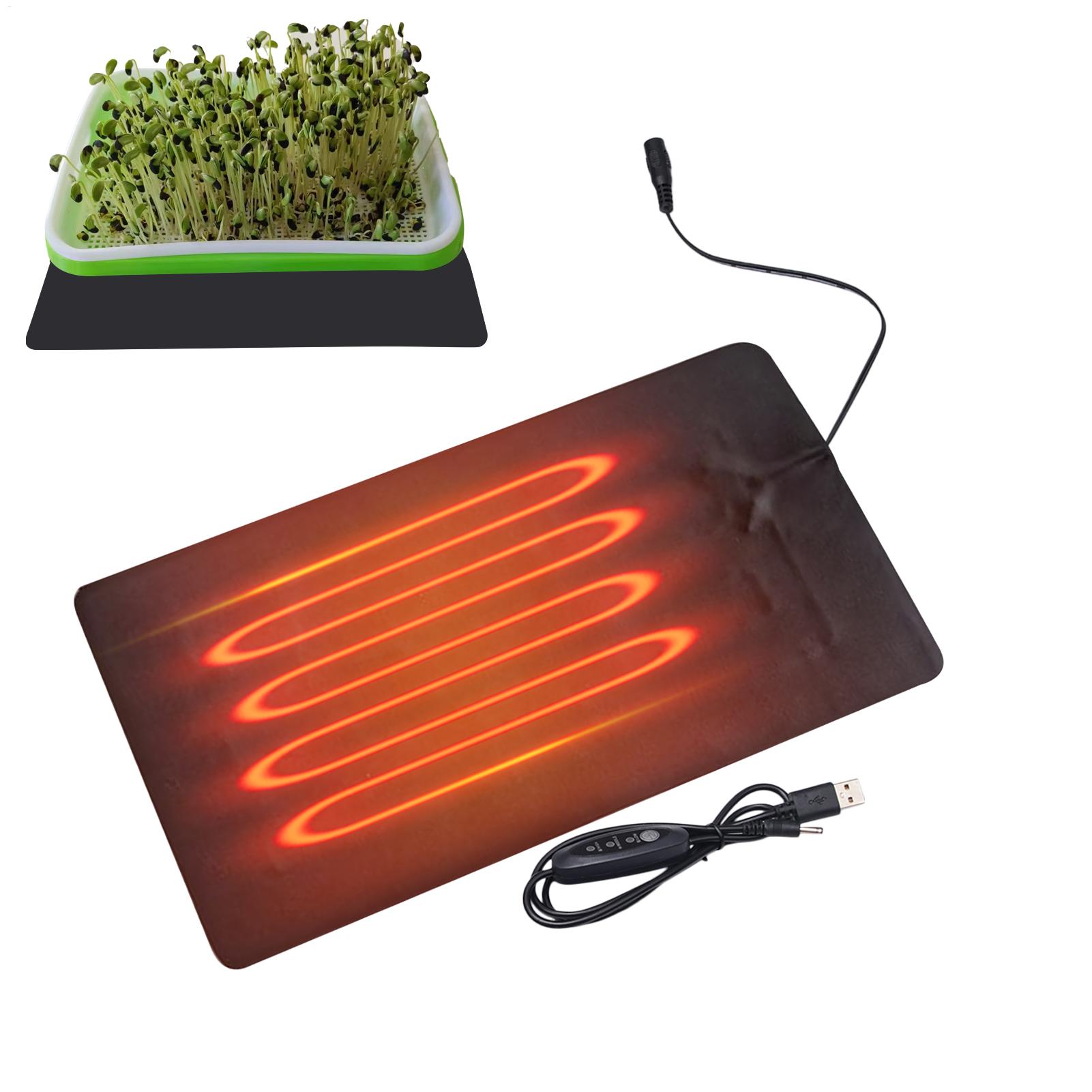 Seedling Heat Mat - 8,5 W USB Zaailing Warmtematten 3