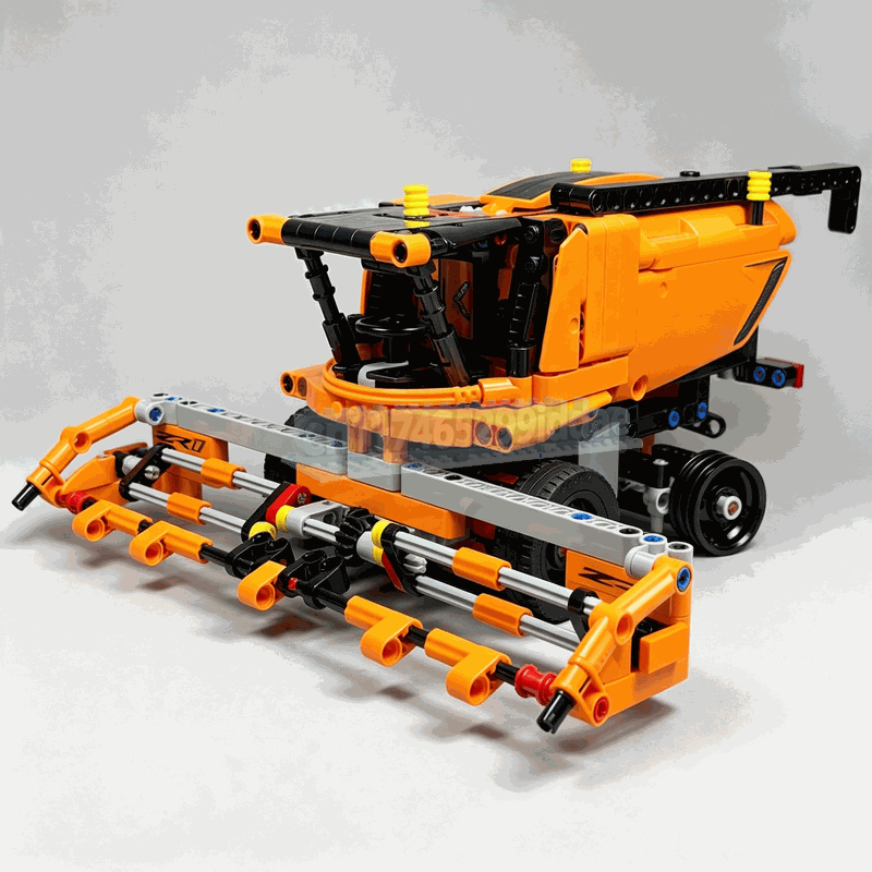 Agriculture Farming Education - 512-delige Combine Harvester MOC Landbouwvoertuigmodel, Aangepaste