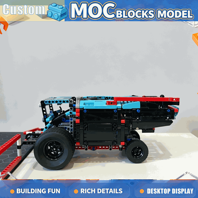 556PCS MOC Landbouwmaaidorser  - Agriculture Farming Education recensie en prijs