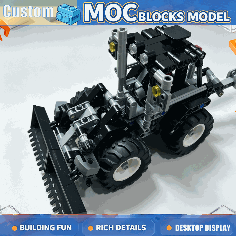 628PCS MOC boerentractor met a - Agriculture Farming Education recensie en prijs