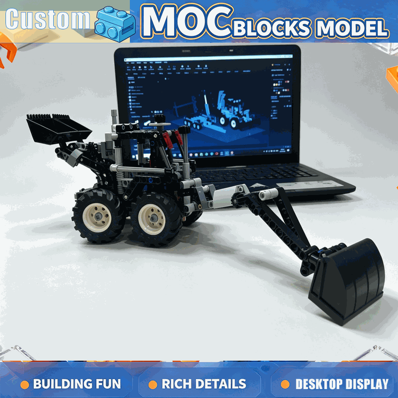 628PCS MOC boerentractor met a - Agriculture Farming Education recensie en prijs