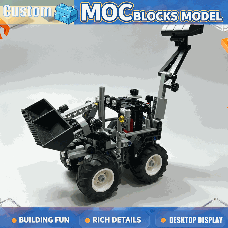 628PCS MOC boerentractor met a - Agriculture Farming Education recensie en prijs